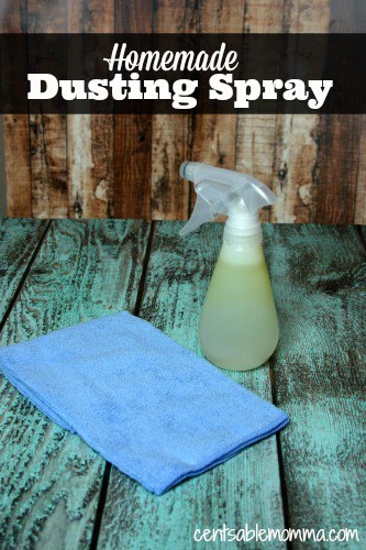 Homemade Dusting Spray Recipe - Centsable Momma