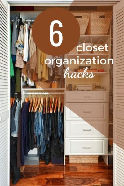 6 Closet Organization Hacks - Centsable Momma