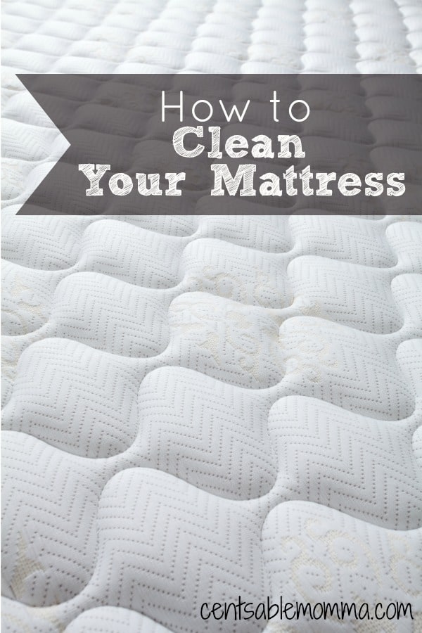 How to Clean Your Mattress - Centsable Momma