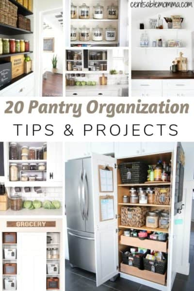 Pantry Organization Tips Projects Centsable Momma   20 Pantry Organization Tips And Projects 400x600 