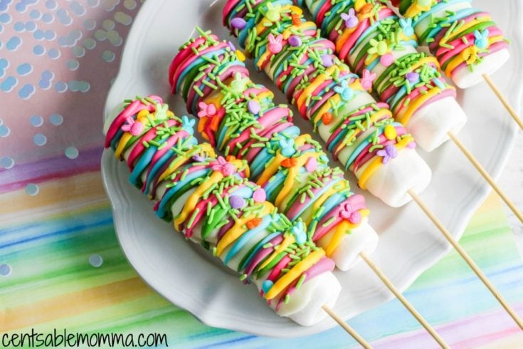 Easter Marshmallow Pops Recipe - Centsable Momma