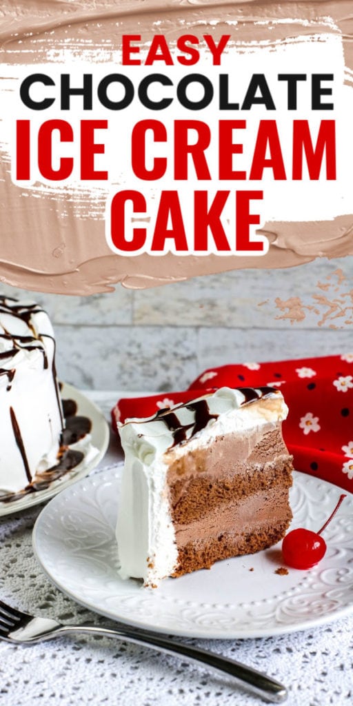 Easy Chocolate Ice Cream Cake - Centsable Momma