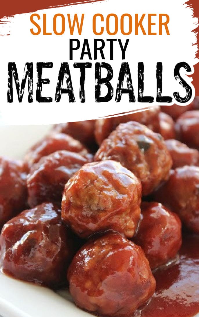 Slow Cooker Party Meatballs Recipe - Centsable Momma